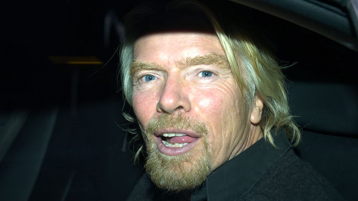 Richard Branson w tarapatach.