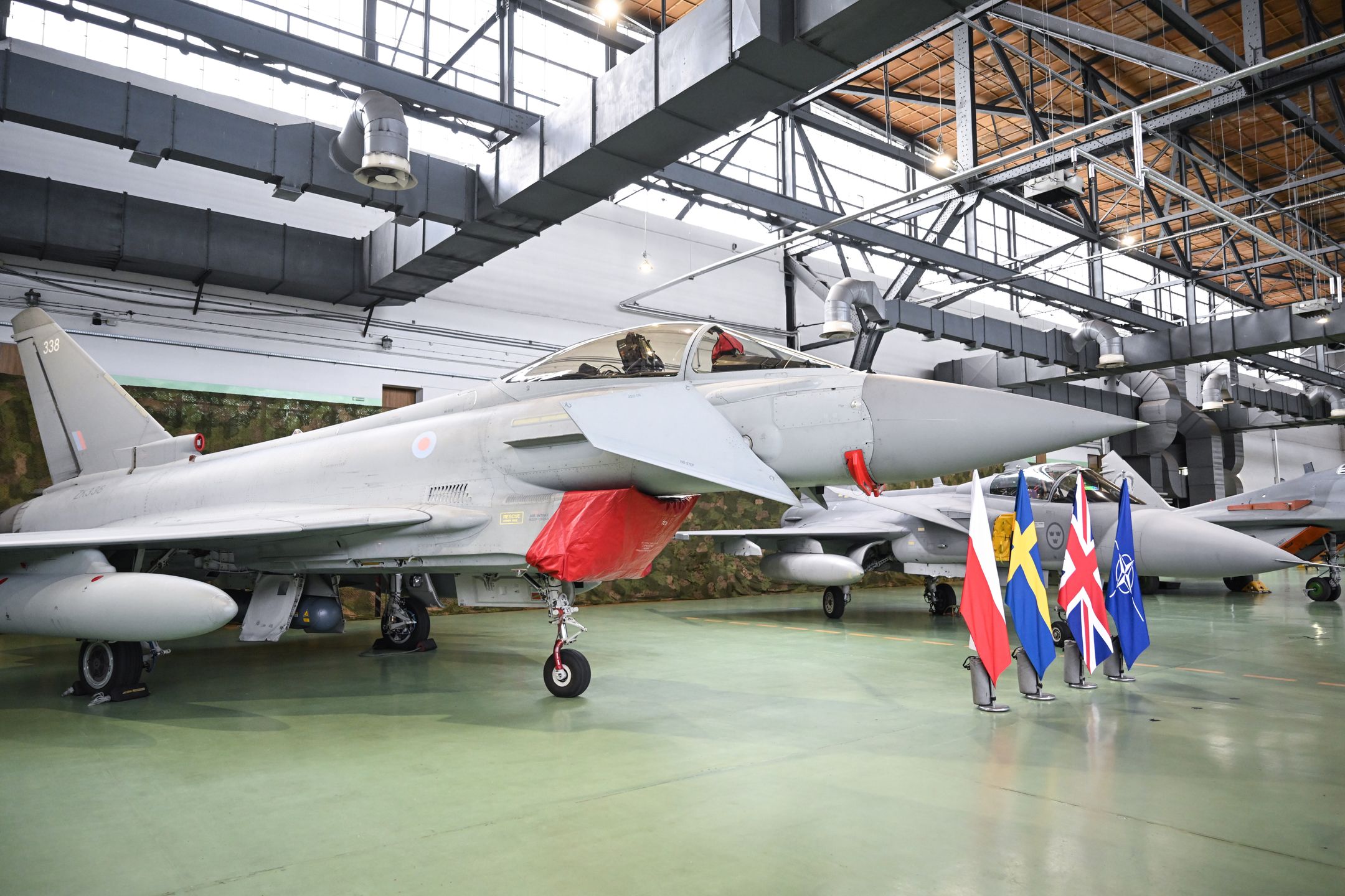 Inauguracja misji Air Policing. Brytyjski Typhoon