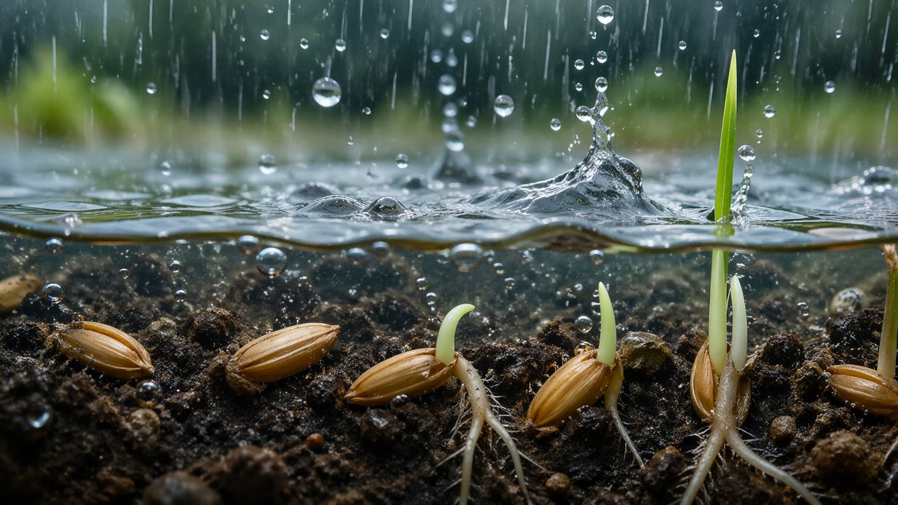 Rośliny mogą "słyszeć" krople deszczu