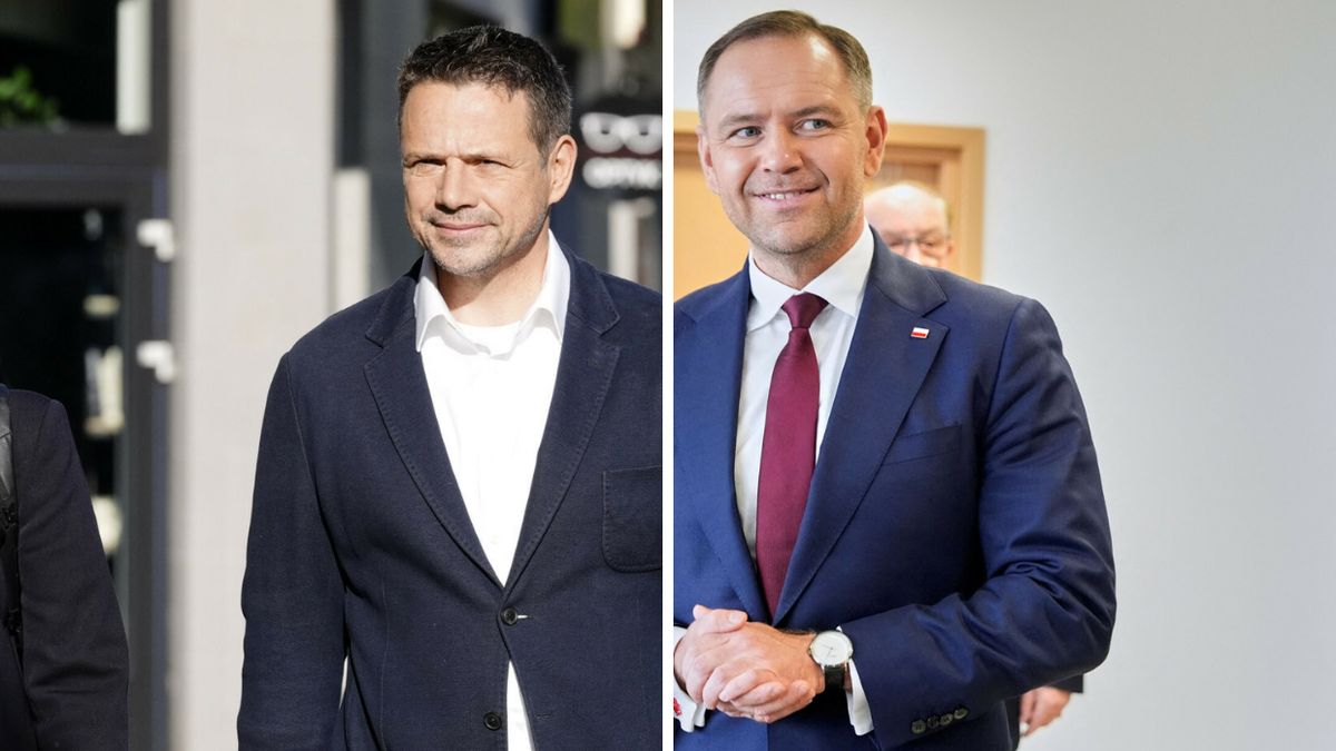 Rafał Trzaskowski i Karol Nawrocki