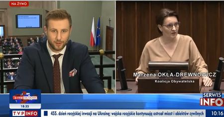 Puścili tylko wypowiedzi PiS. Kłeczek zadrwił z widzów
