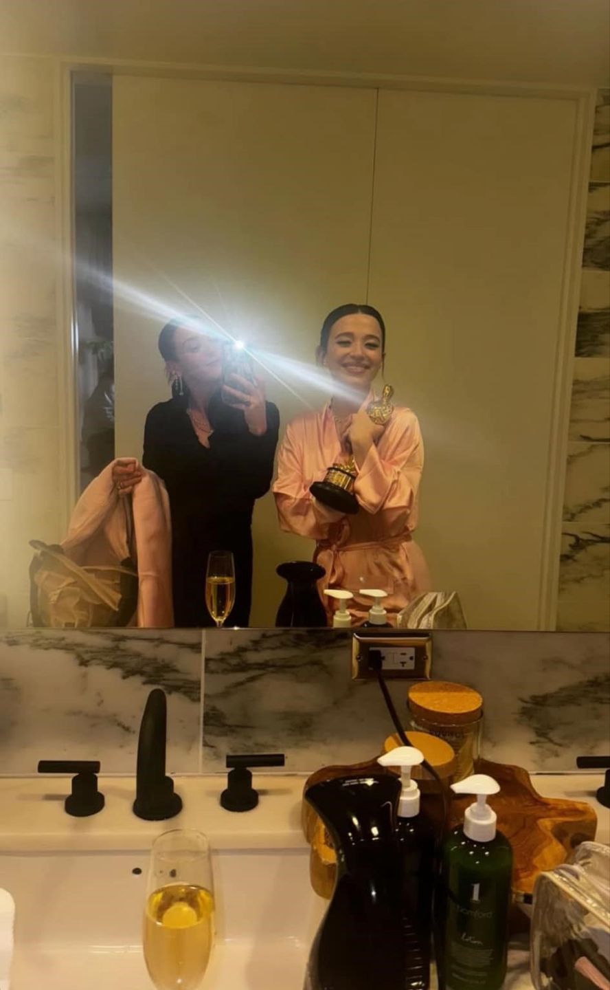 Mikey Madison świętuje zdobycie Oscara