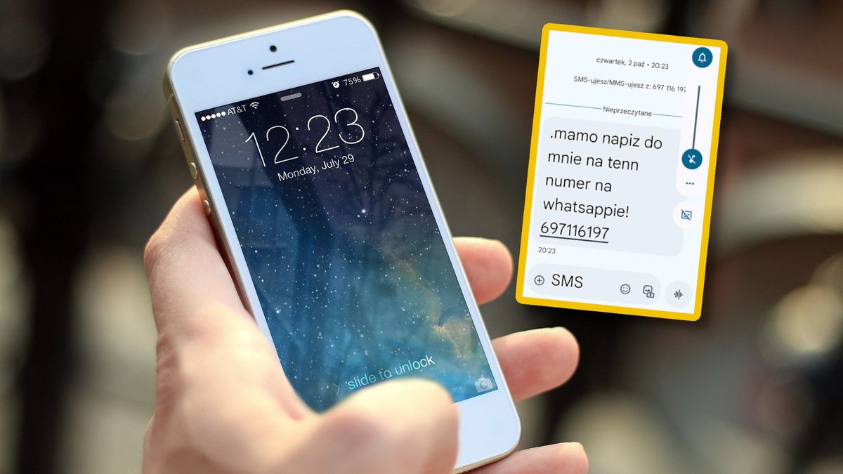 Fałszywy SMS