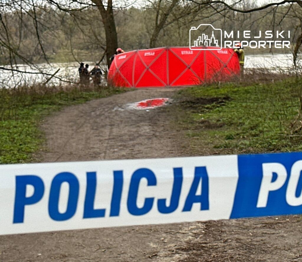 Zwłoki kobiety wyłowione z Wisły. Miała ok. 30 lat