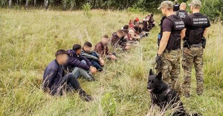 Ponad 180 migrantów przedostało się do Polski. Wykopali tunel