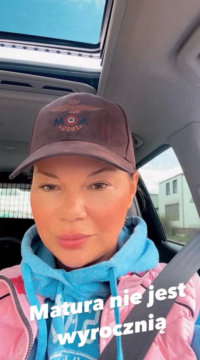 Edyta Górniak prawi o maturze