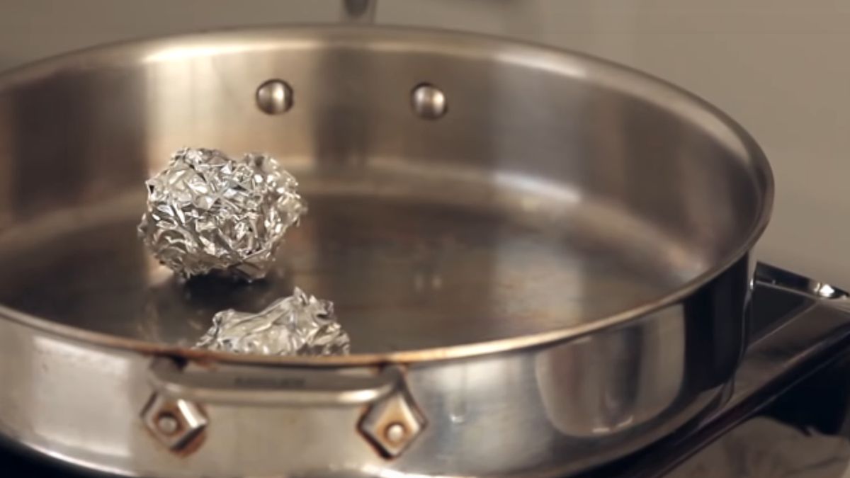 Kulki z folii aluminiowej 