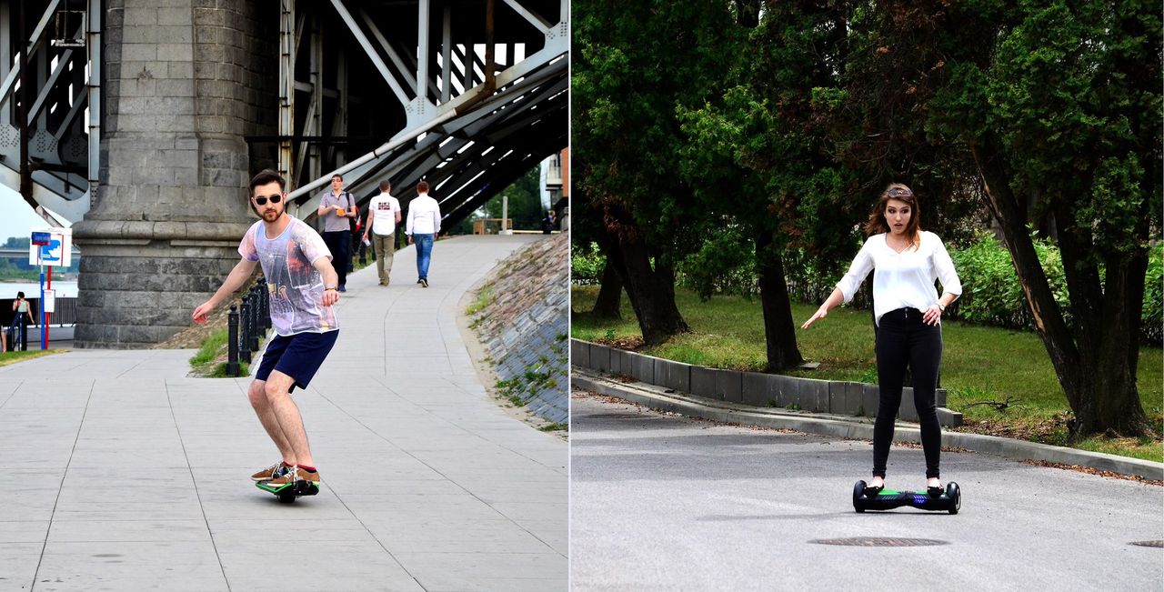 Surfboard vs Balance Scooter. Porównanie desek Kawasaki