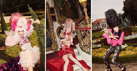 Top Model w Kozłówce. Barokowa sesja w Muzeum Zamoyskich [ZDJĘCIA]