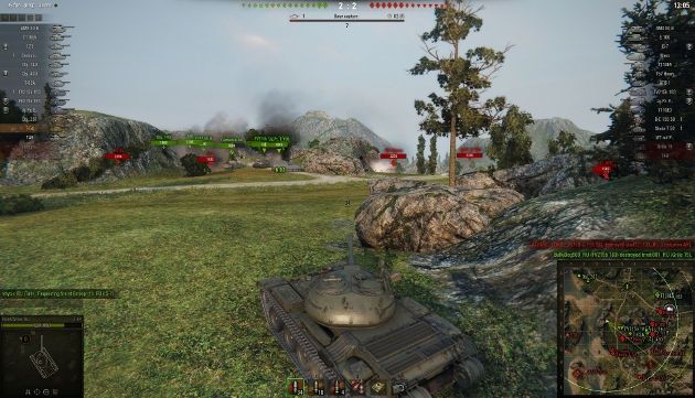 World of Tanks 9.15 screen