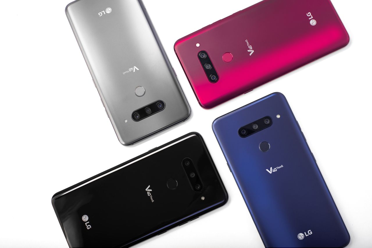 LG V40 ThinQ: łącznie 5 aparatów – każdy z innym kątem widzenia