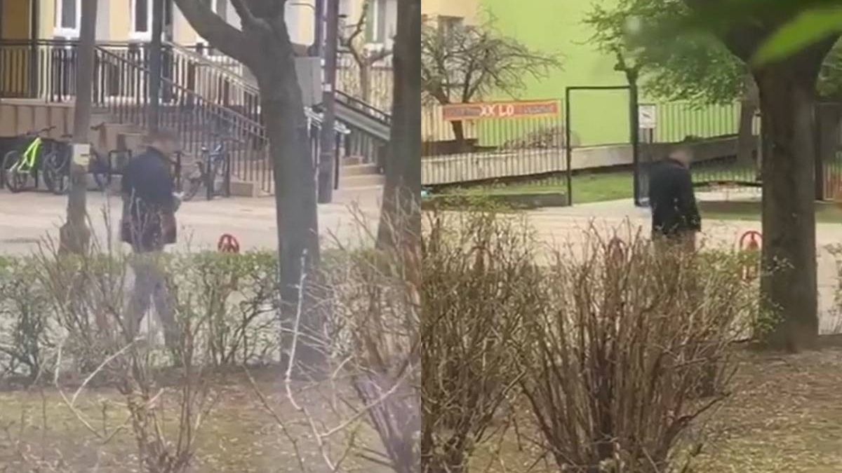 Podejrzany mężczyzna przez kilka dni obserwował okna w bloku przy ul. Tumidajskiego