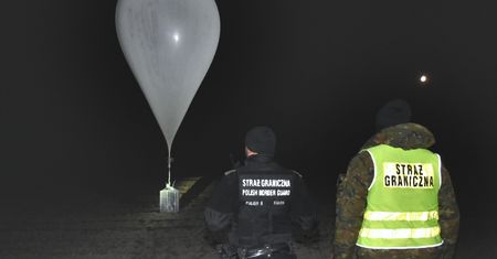 Balony z Białorusi i areszty w Polsce. Pięć osób z zarzutami