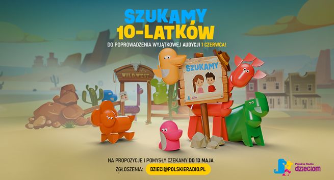 Polskie Radio Dzieciom szuka 10-latków do audycji 1 czerwca