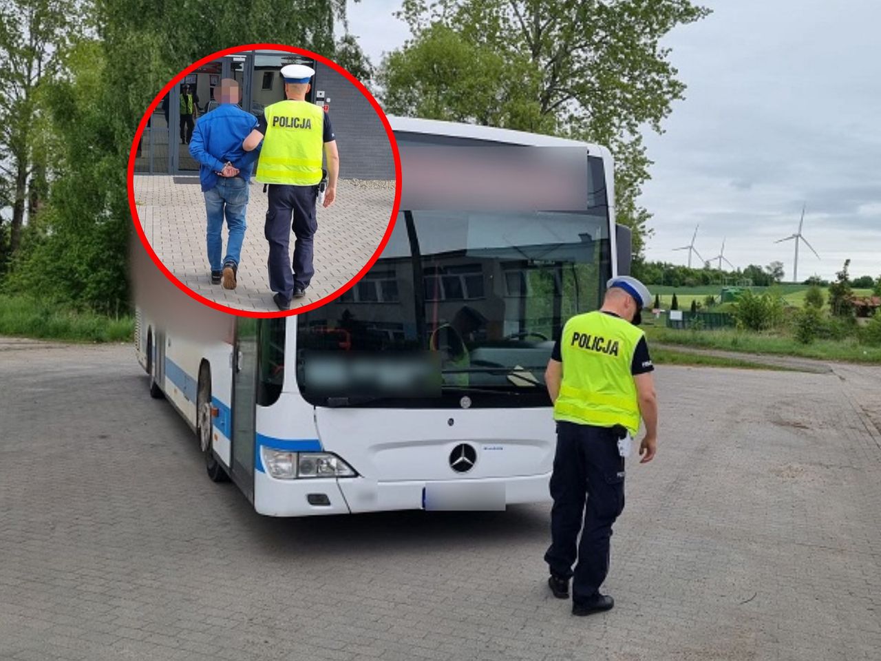 Rozwoził dzieci. Miał ponad 1,5 promila