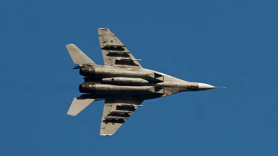 Ukraiński MiG-29.