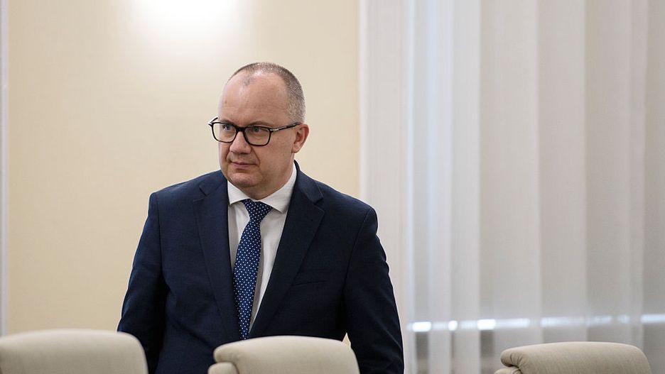 Weekly Government Cabinet Meeting in Warsaw.
Polish justice minister Adam Bodnar takes part in the weekly government cabinet meeting, Tuesday, May 20, 2025 in Warsaw, Poland.
NurPhoto
political event, weekly meeting, ministers, legislative matters, european politics, polish politics, justice, polish government, governmental processes, polish capital, national government, government official, adam bodnar minister, nurphoto, ministerial duties, political figure, polish, political affairs, political meeting., warszawa, may 20, pm, aleksander kalka, warschau, polen, adam bodnar, executive branch, polska, public official, administrative role, governance, justice minister