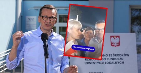 Zapytał Morawieckiego o Orlen. "Niech pan nie nagrywa"