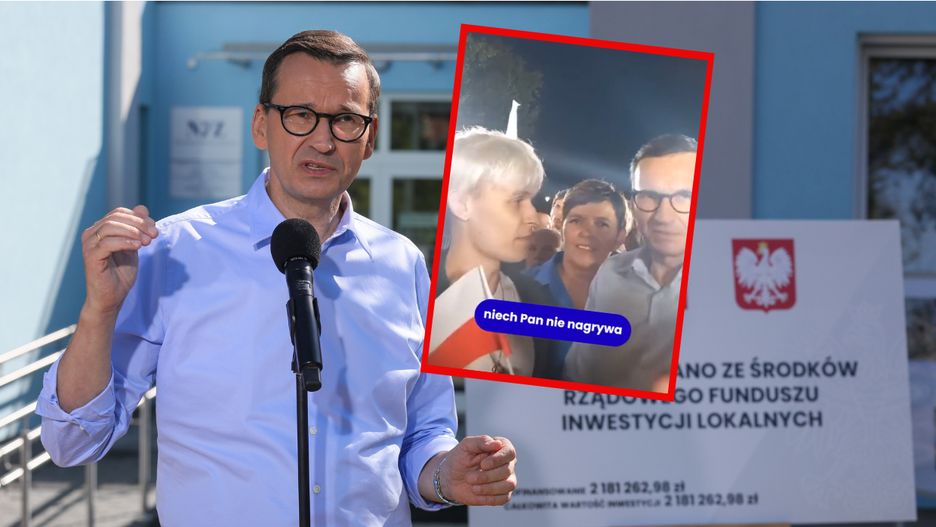 Mateusz Morawiecki nie chciał być nagrany