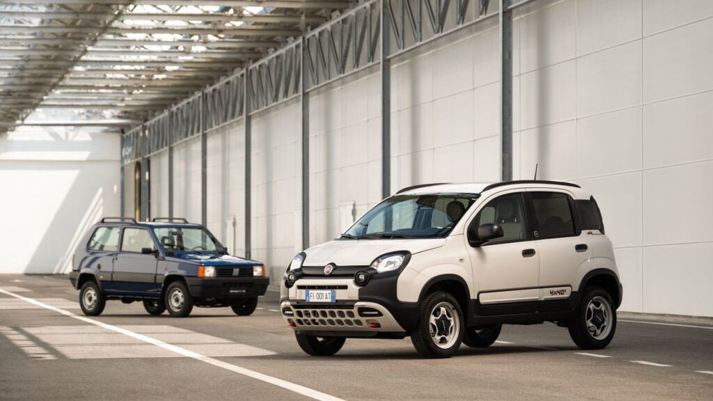 Fiat Panda 4×40° i jej prekursor