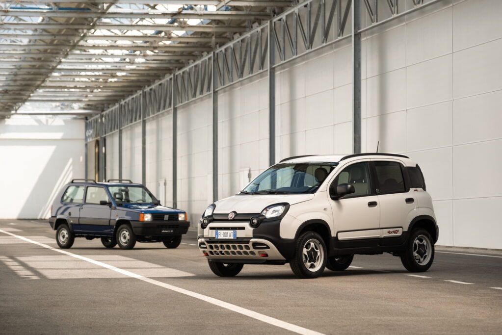 Fiat Panda 4×40° i jej prekursor