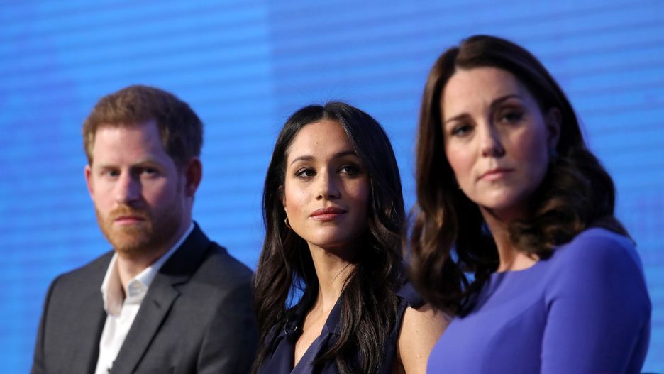 Harry, Meghan Markle i księżna Kate