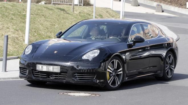 2013 Porsche Panamera Turbo - zdjęcie szpiegowskie
