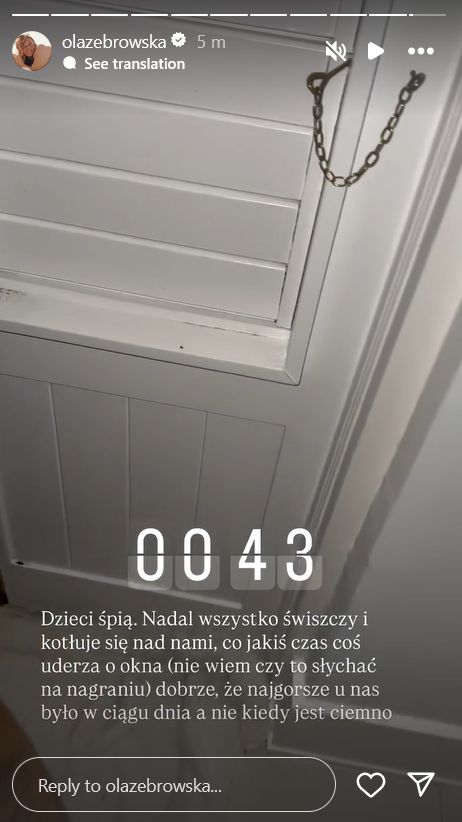 Aleksandra Żebrowska relacjonuje sytuację na Jamajce