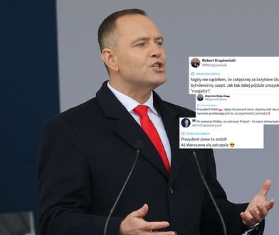 Mocne przemówienie Nawrockiego komentowane. "Warszawa się zatrzęsła"