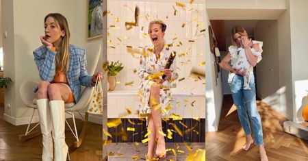Tak mieszka Lara Gessler: drewniana kuchnia, dodatki w stylu boho i dżungla na tarasie (ZDJĘCIA)