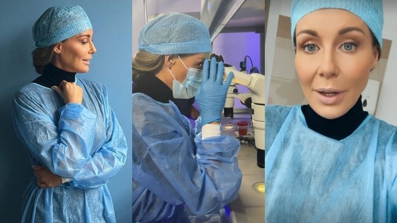 Małgorzata Rozenek pozdrawia z planu nowego projektu