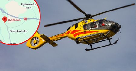 Trzy auta zderzyły się na ekspresówce. W środku były dzieci
