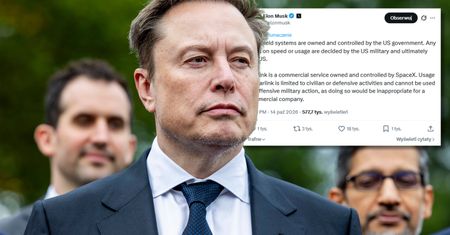 Starlink w Ukrainie. Musk wskazał, kto decyduje ws. systemu StarShield