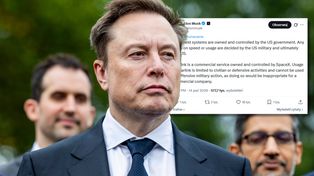 Starlink w Ukrainie. Musk wskazał, kto decyduje ws. systemu StarShield
