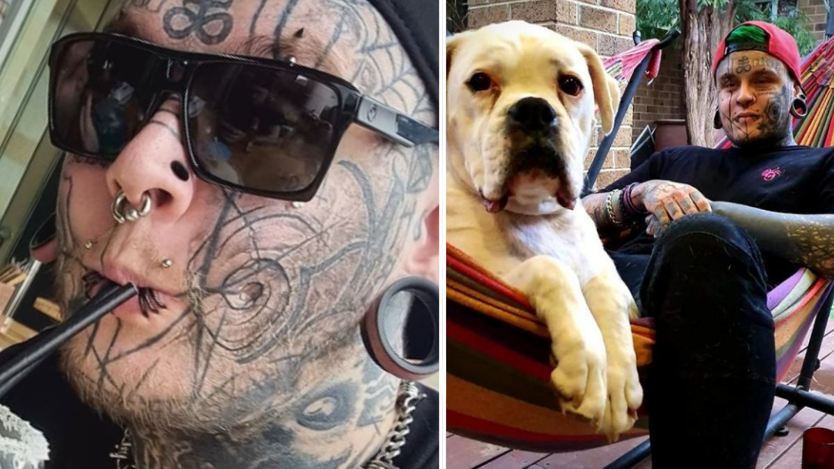 tatuaz metamorfoza przed i po mezczyzna