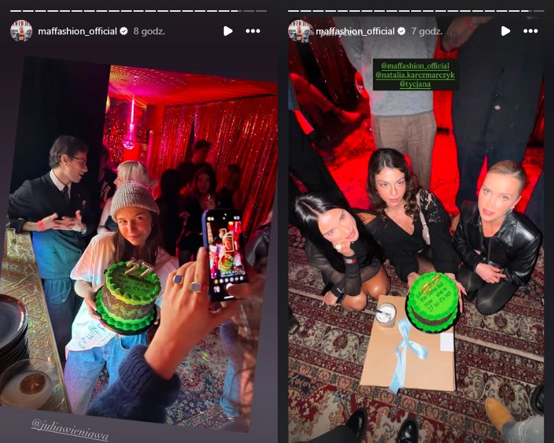 Impreza-niespodzianka dla Julii Wieniawy