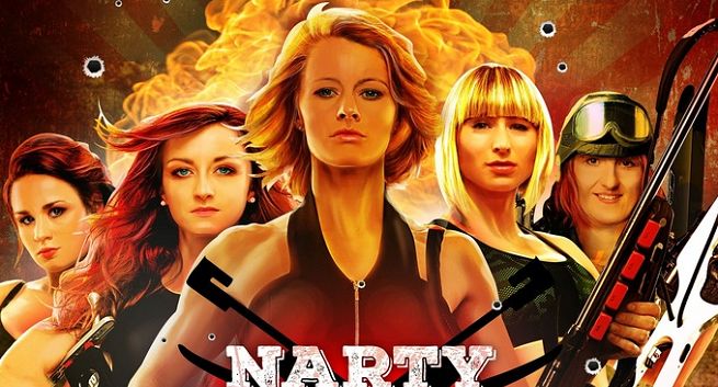 „Narty, karabiny, dziewczyny” - polskie biathlonistki grindhouse'owo reklamują Eurosport (wideo)