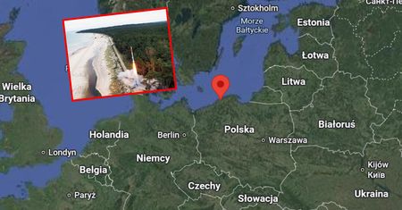 Udany start polskiej rakiety PERUN z Ustki