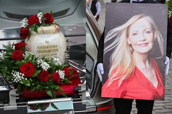 Pogrzeb Katarzyny Stoparczyk. Poruszające słowa Michała Bajora