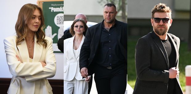 Tak wyglądało spotkanie Joanny Opozdy i Antoniego Królikowskiego w sądzie. Aktorka pojawiła się w asyście OCHRONIARZY (ZDJĘCIA)