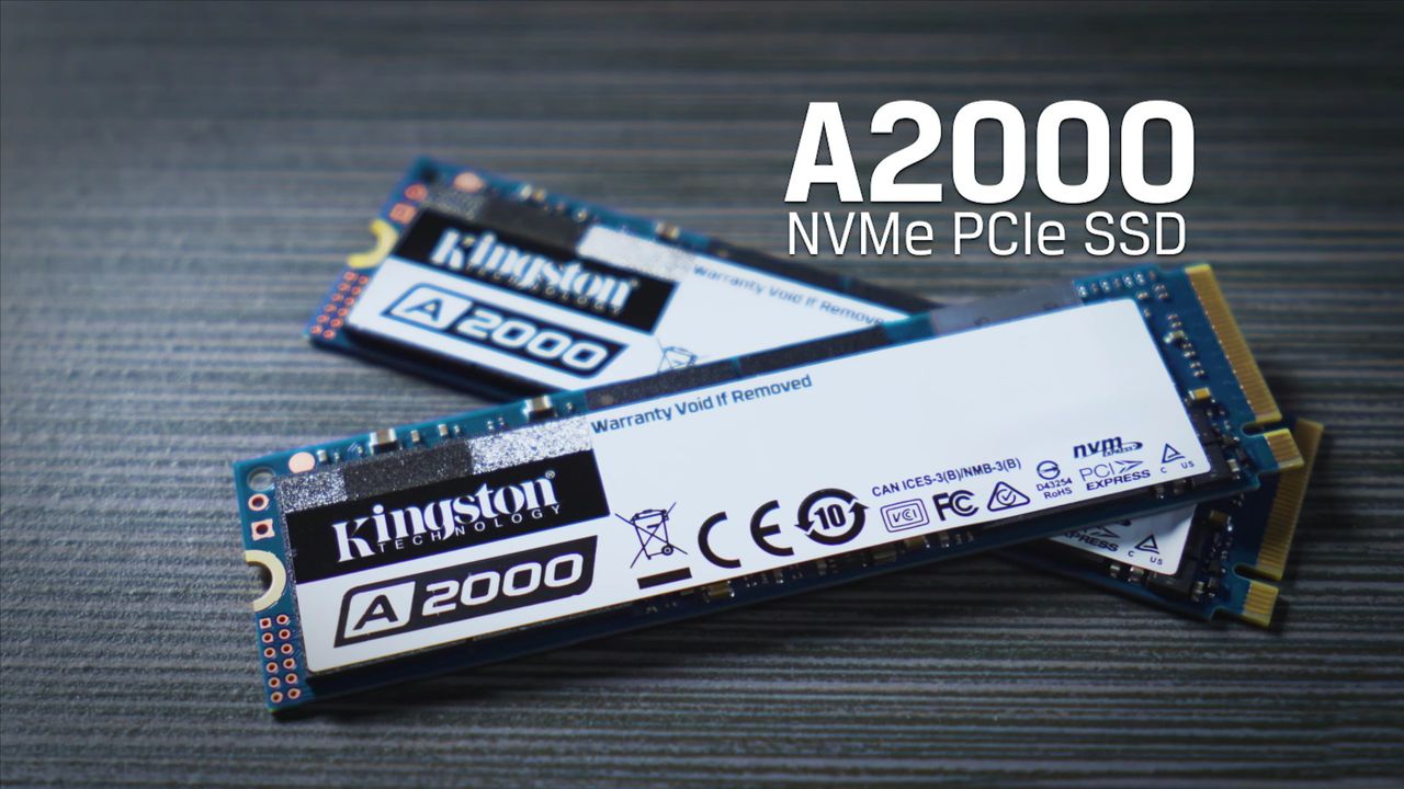 Kingston A2000 - optymalny dysk SSD NVMe PCIe 3.0