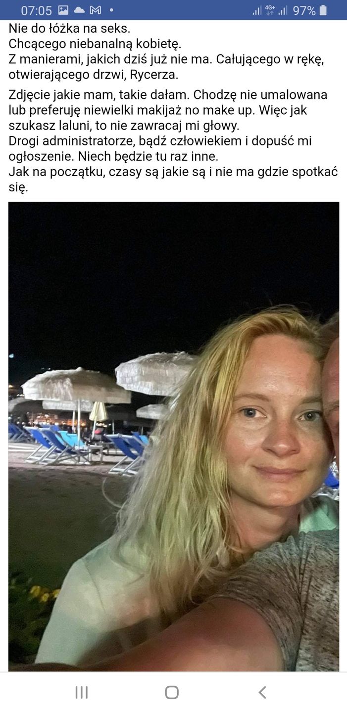 Izabela Pek od posła Pięty ogłasza, że SZUKA NARZECZONEGO