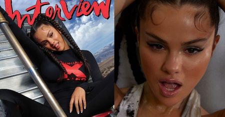 "Odmieniona" Selena Gomez pręży się w sesji dla "Interview". Poddała się OPERACJI PLASTYCZNEJ? (ZDJĘCIA)