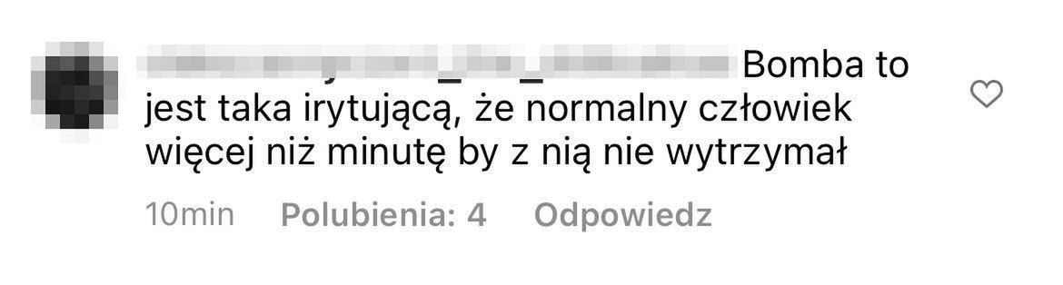 Komentarze po występie Sylwii Bomby w "99 - Gra o wszystko"