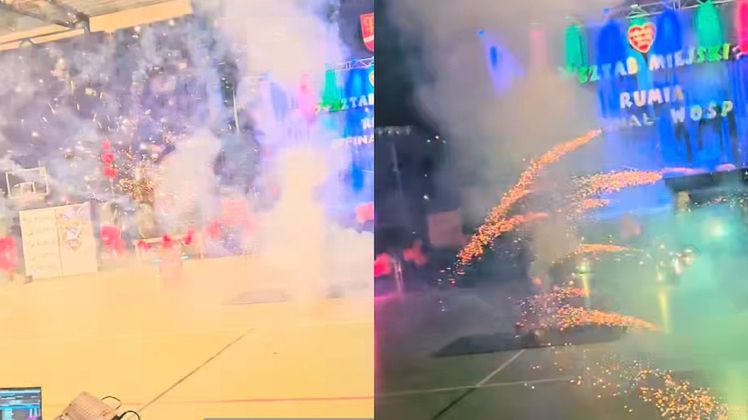 Podczas finału WOŚP w Rumi doszło do niebezpiecznego incydentu