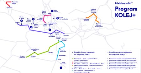 Śląskie. GZM stawia na transport kolejowy
