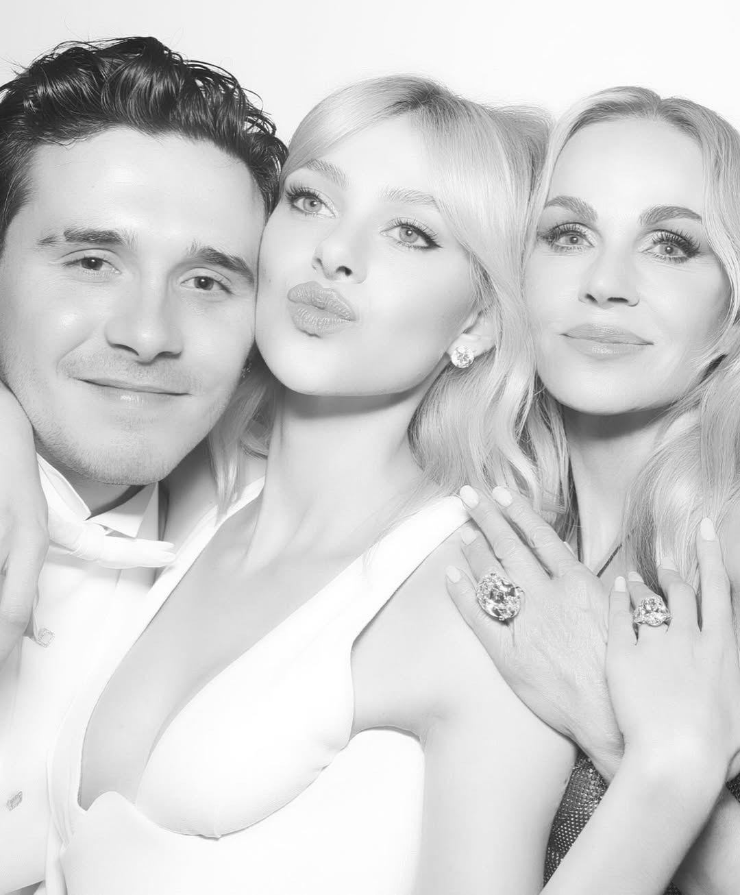 Brooklyn Beckham, Nicola Peltz, Claudia Heffner Peltz