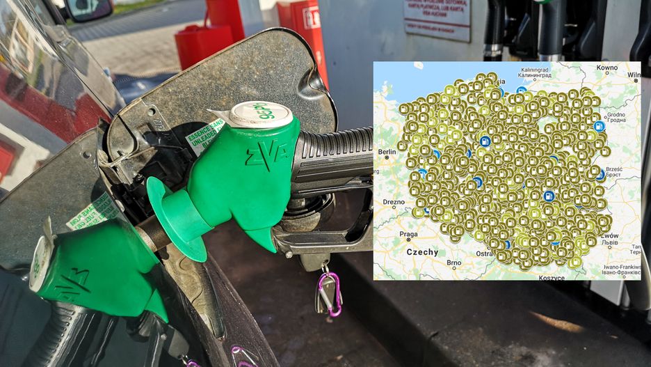 Jakość paliw na polskich stacjach. UOKiK pokazuje mapę