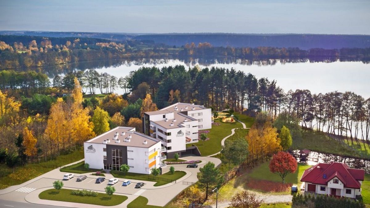 Blok nad wodą