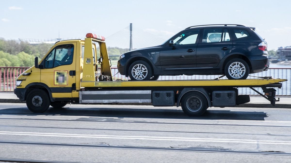 Powrót do domu lawetą nie należy do przyjemnych